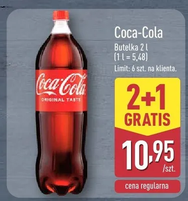 Napój Coca-Cola promocja w Aldi