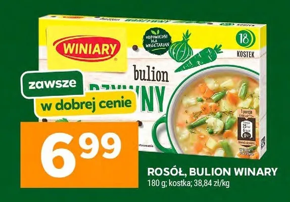 Rosół, bulion promocja w Stokrotka