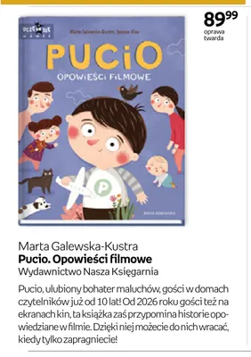 Książka Pucio. Opowieści filmowe Marta Galewska-Kustra promocja w Empik