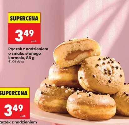 Pączek z nadzieniem promocja w Biedronka