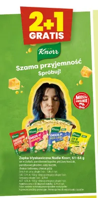 Zupka błyskawiczna Nudle Knorr pomidorowe łagodne promocja w Twój Market