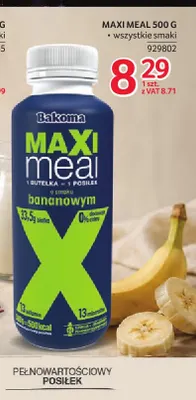 Posiłek Maxi Meal Bakoma promocja w Selgros