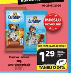 Ciastko Lubisie promocja w Delfin