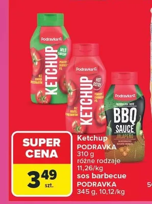 Sos barbecue Podravka Jalapeno promocja w Carrefour