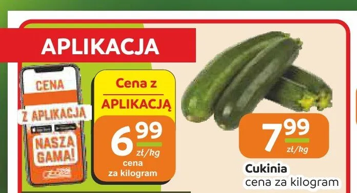 Cukinia promocja w Społem Częstochowa