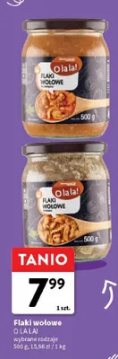 Flaki wołowe promocja w Intermarche