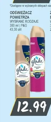 Odświeżacz powietrza Glade Romantic Vanilla Blossom promocja w Słoneczko
