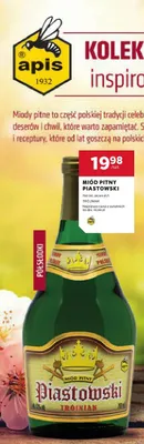 Miód pitny Piastowski promocja w Stokrotka