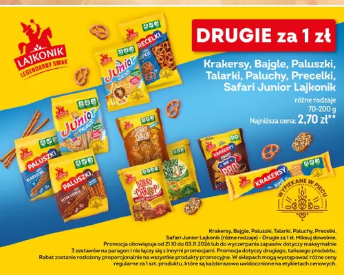 Paluchy Lajkonik promocja w Żabka
