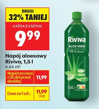 Napój aloesowy promocja w Biedronka