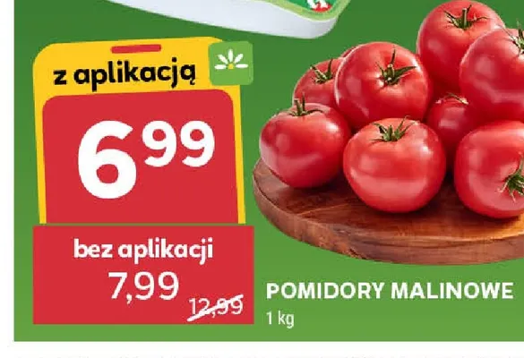Pomidory malinowe promocja w Stokrotka