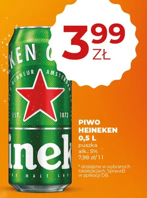 Piwo promocja w Duży Ben
