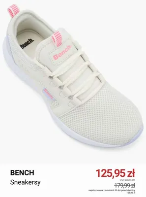 Sneakersy Bench promocja w Deichmann