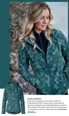 Kurtka softshell promocja w Tchibo