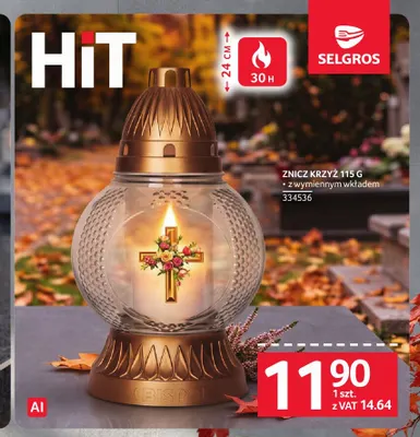 Znicz Krzyż Bispol promocja w Selgros