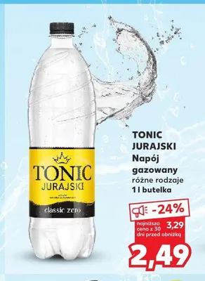 Napój gazowany Tonic Jurajski promocja w Kaufland