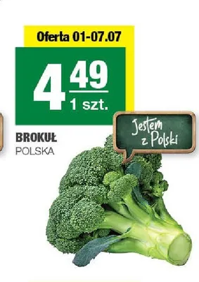 Brokuł polski promocja w SPAR