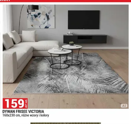 Dywan Frisee Victoria 160x230 cm promocja w Merkury Market