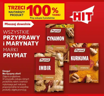 Kurkuma mielona Prymat promocja w Kaufland