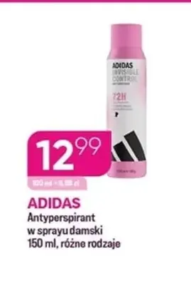 Antyperspirant w sprayu damski Adidas promocja w Drogerie Koliber