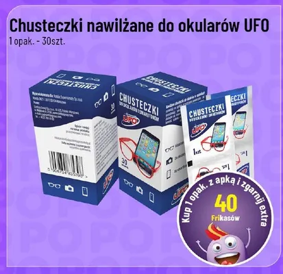 Chusteczki nawilżane do okularów promocja w POLOmarket
