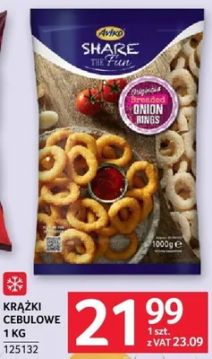 Krążki cebulowe 1 kg promocja w Selgros