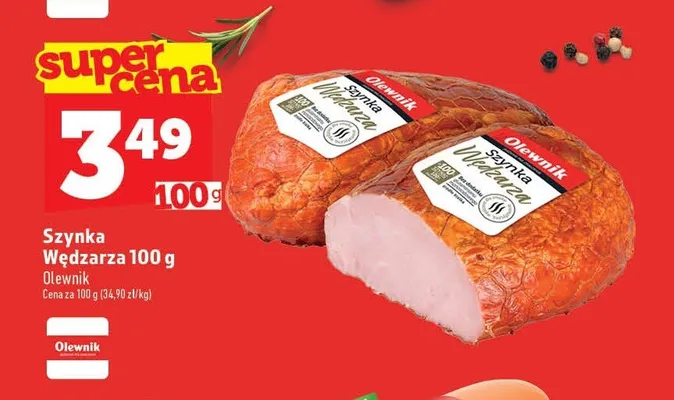 Szynka Wędzarza Olewnik promocja w TOPAZ