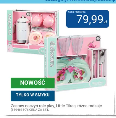 Zestaw naczyń role play Little Tikes promocja w Smyk