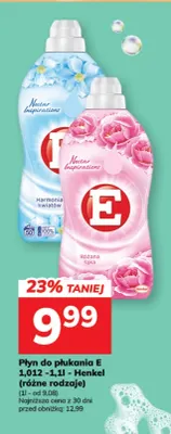 Płyn do płukania E Różana łąka promocja w Hitpol