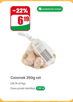 Czosnek promocja w Dino