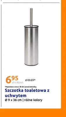 Szczotka toaletowa z uchwytem promocja w Action