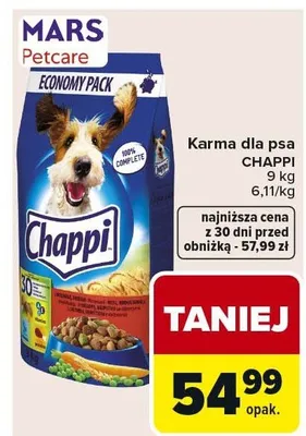 Karma dla psa z drobiem Puffi promocja w Carrefour Market