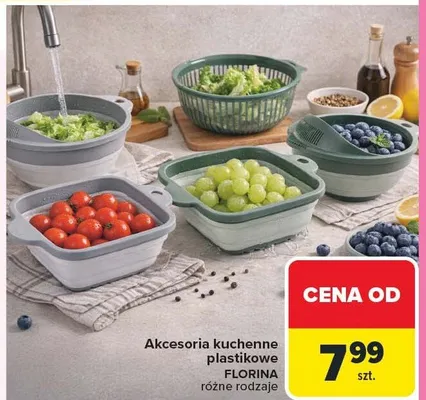 Akcesoria kuchenne plastikowe różne rodzaje promocja w Carrefour