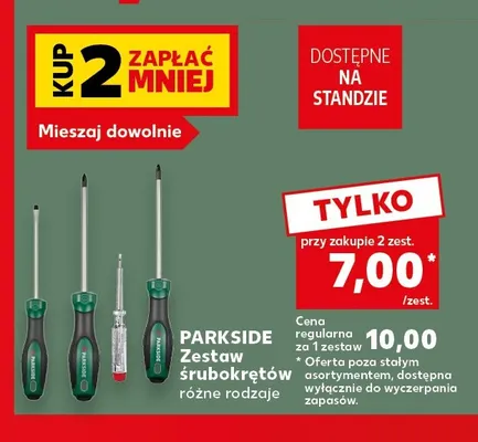 Zestaw śrubokrętów Parkside promocja w Kaufland