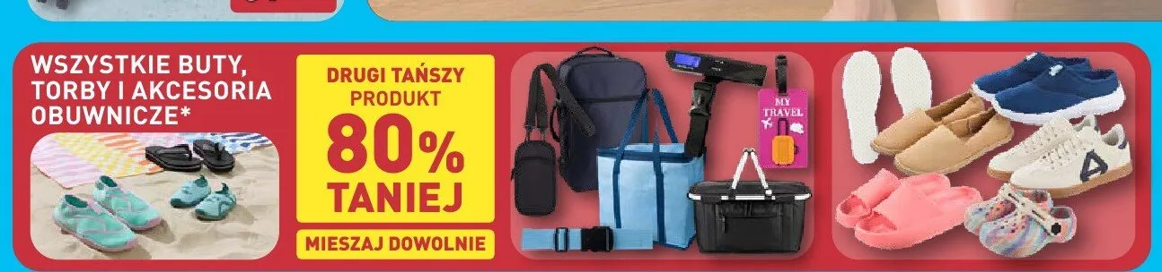 Buty, torby i akcesoria obuwnicze promocja w Aldi