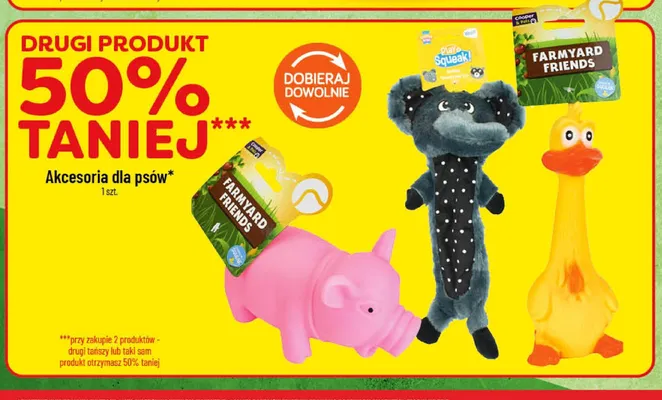 Zabawka dla psa kaczka Cooper & Pals Farmyard Friends promocja w POLOmarket
