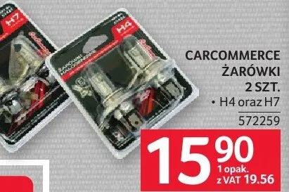 Żarówki CARCOMMERCE ŻARÓWKI promocja w Selgros
