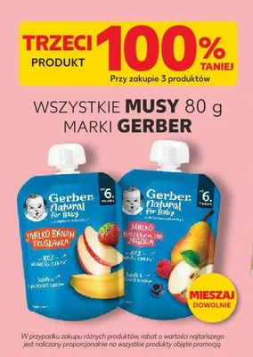 Musy Gerber promocja w Kaufland