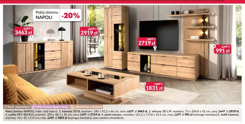 Komoda Napoli promocja w Salony Agata
