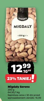 Migdały w czekoladzie tiramisu Biedronka promocja w Netto