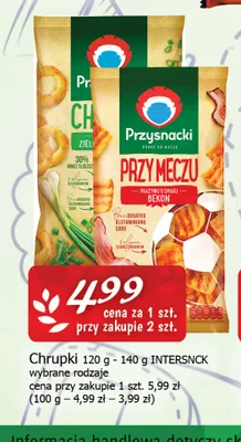 Chrupki Przysnacki Intersnack promocja w CEZAR Delikatesy