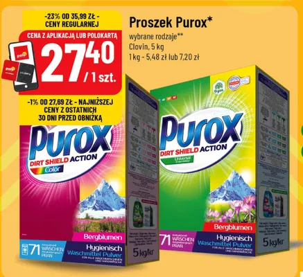 Proszek Dirt Shield Action promocja w POLOmarket