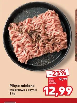 Mięso mielone wieprzowe z szynki promocja w Kaufland