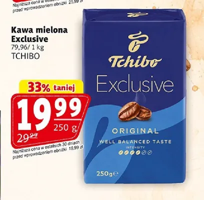 Kawa mielona Tchibo Exclusive Original promocja w Prim Market