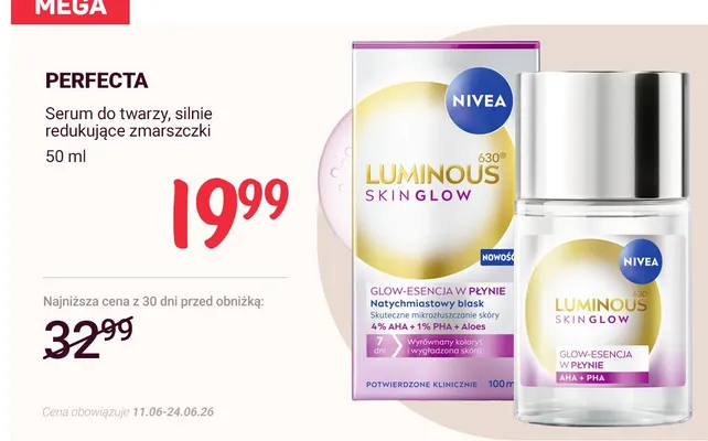 Serum do twarzy Perfecta promocja w Rossmann