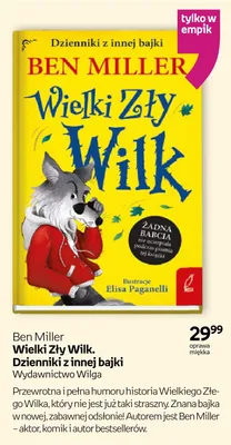 Książka Wielki Zły Wilk promocja w Empik
