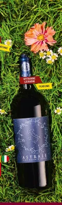 Wino czerwone wytrawne Astrale Rosso promocja w Biedronka