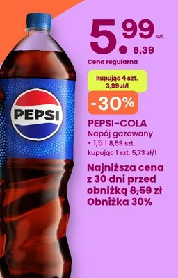 Napój gazowany pepsi promocja w Frisco