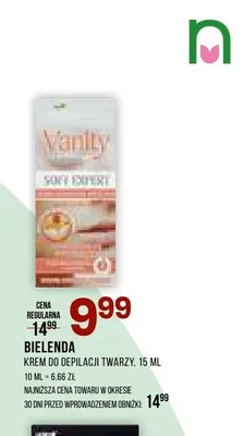 Krem do depilacji twarzy Bielenda promocja w Drogerie Natura