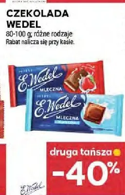 Czekolada wedel promocja w Stokrotka